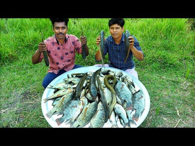 RIVER FISH CURRY | Cleaning & Cooking Skill | Puzhameen Recipe | Village Food Channel