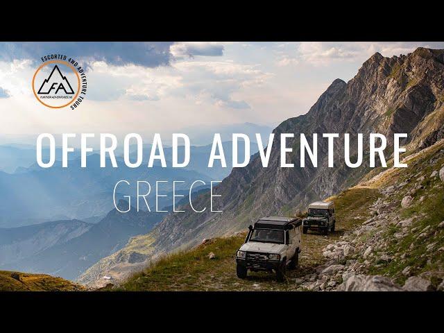 Exploring the mystical mountains of northern Greece | 4x4 ADVENTURE TRAVEL