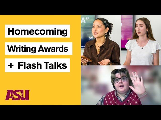 Homecoming Writing Awards + English Flash Talks, 2024