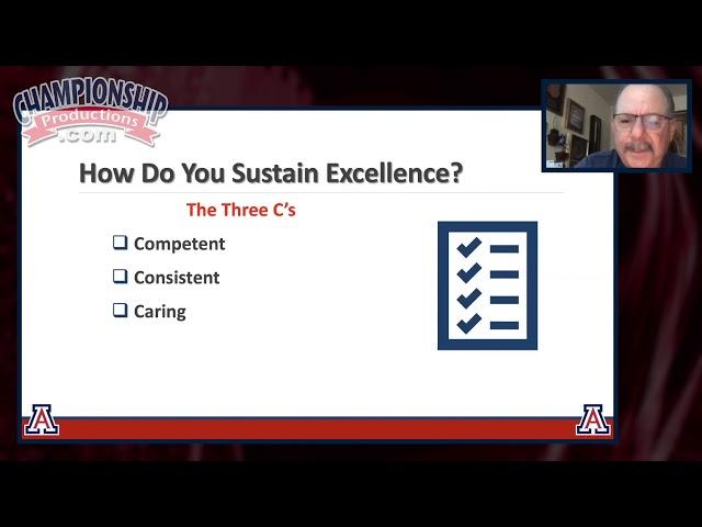 Mike Candrea Covers the Three C's of His Arizona Softball Program!