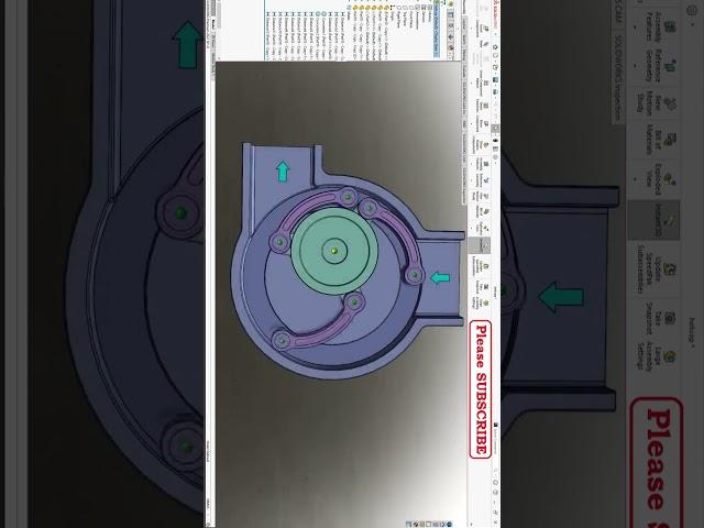 Mechanical mechanism#gear #trending #cadservices #automobile #shortfeed #cadcam #solidworks #trend