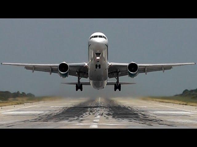 Scary Head-On Takeoffs and Landings! Skiathos, The 2nd St Maarten!