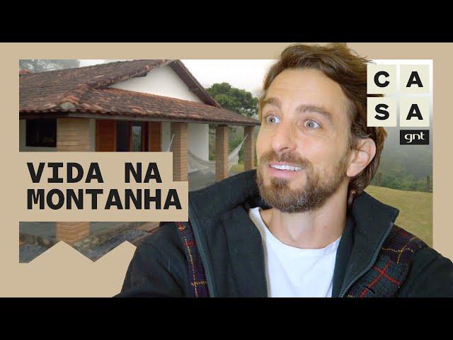 Bruno trocou São Paulo por uma casa na montanha! | Lar: Vida Interior