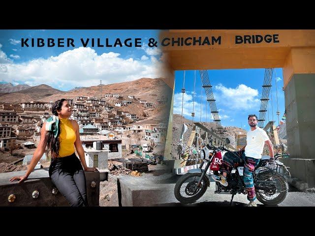 WORLD'S HIGHEST MOTORABLE VILLAGE | KIBBER | CHICHAM BRIDGE | SPITI BIKE RIDE | EPISODE - 5 |