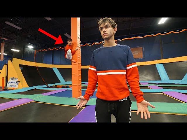 HIDE and SEEK in TRAMPOLINE PARK! Winner gets $10,000!!!