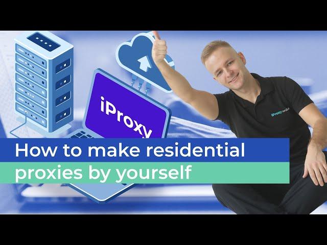 How to make residential proxies by yourself in just 2 minutes using iProxy.online and BlueStacks