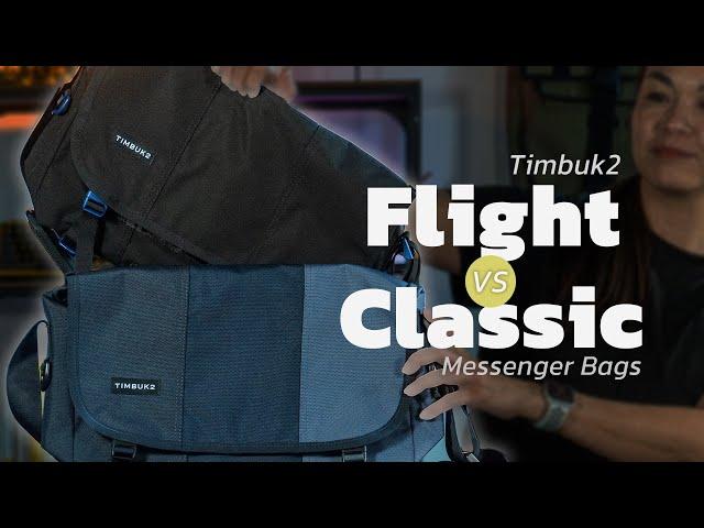 Difference between Timbuk2 Classic Messenger Vs Flight Messenger | Full Comparison!