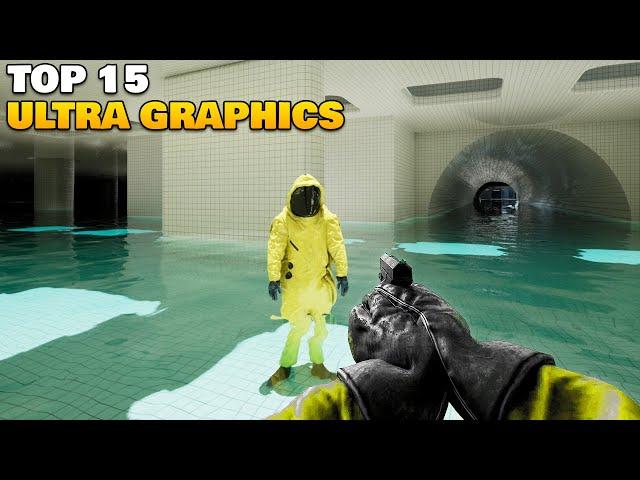 Top 15 INSANE Graphics Games for Android and iOS 2024 | Realistic Games for Android