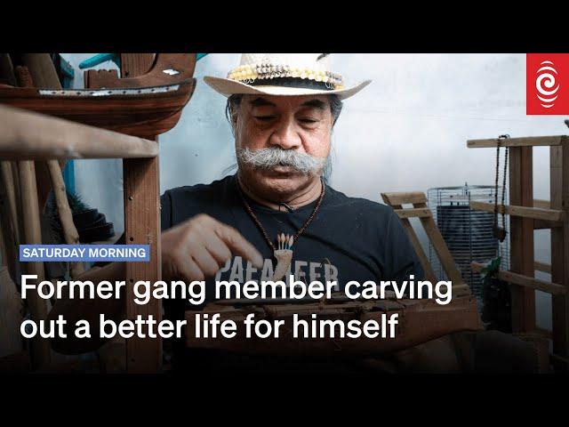 Former gang member carving out a better life | Saturday Morning | RNZ