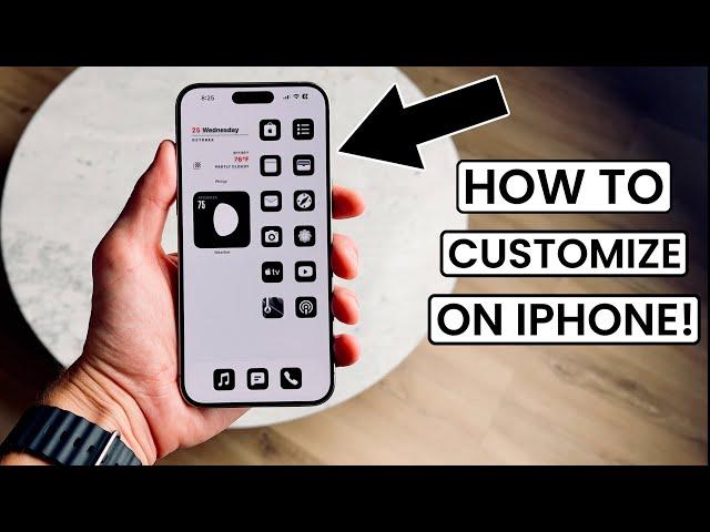 The Ultimate Guide to iOS Homescreen Customization (Full Set Up Tutorial)