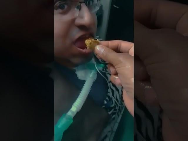 Against All Odds: Ventilator Warrior's Dinner Triumph! ️