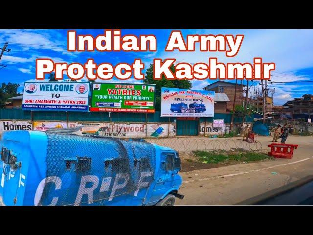 Jammu To Pahalgam Rode INDIAN ARMY Protection | कैसे इंडियन आर्मी ने कश्मीर को प्रोटेक्ट करके रखा है