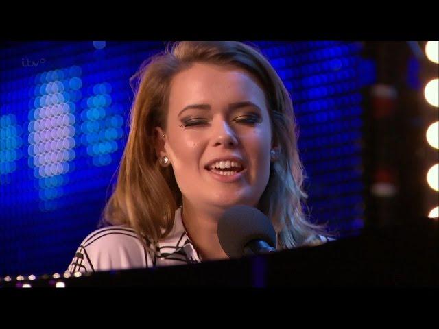 Britain's Got Talent 2015 S09E05 Ella Shaw Amazing Singer Songwriter Kills It with Her Original Song