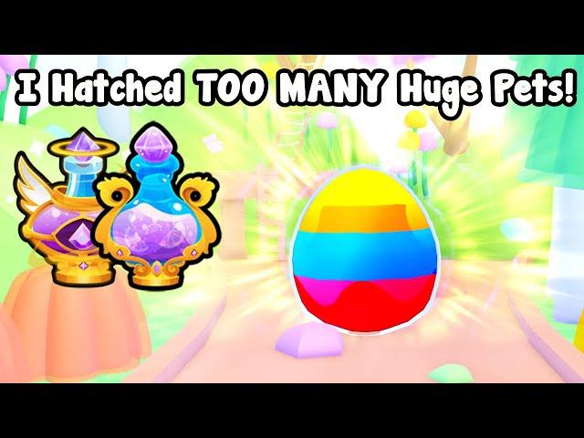 I Used So Many Jelly God Potions And Hatched Too Many Huge Pets In Pets Go!