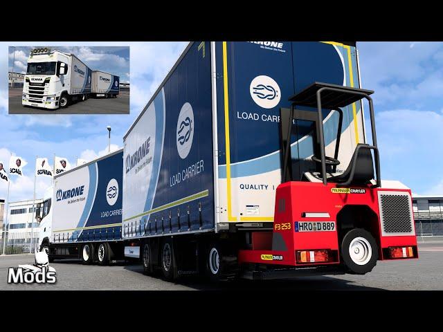 ETS2 1.40 MODS  LKW Tuning ▶️ Tandem Krone for Scania NG PGRS By Eugene [Basteln mit Maximus]