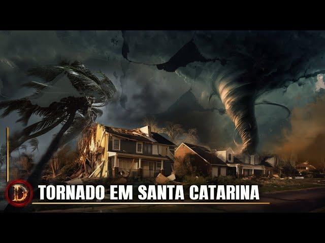 Tornado é confirmado em Santa Catarina