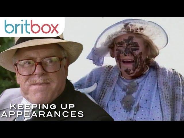 Richard Covers Hyacinth in Mud | Keeping Up Appearances