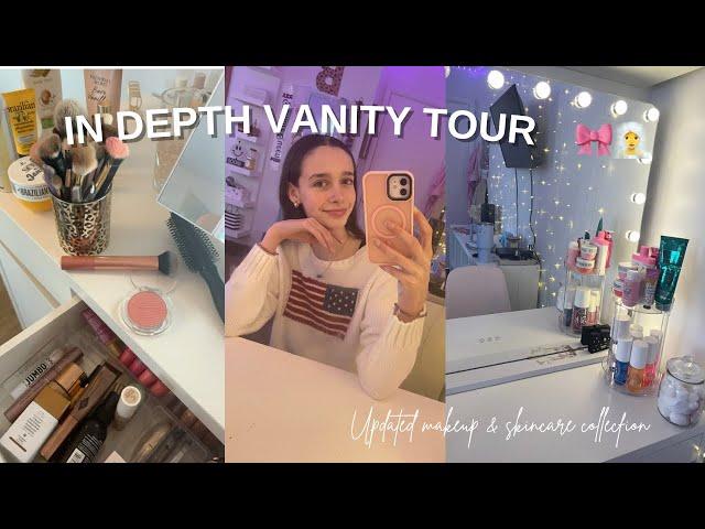 VANITY TOUR | makeup + skincare collection ‍️🪩