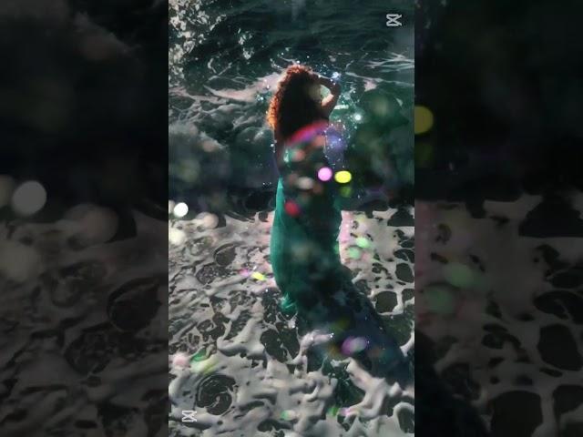 Sea lady.  Capcut template.  Subscribe etc.  #sea