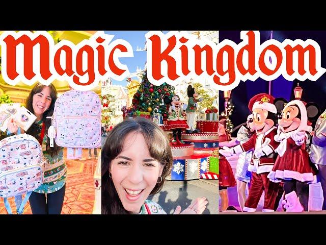 Disney's MAGIC KINGDOM Christmas Entertainment & New Merch Update! December 2024 | Walt Disney World