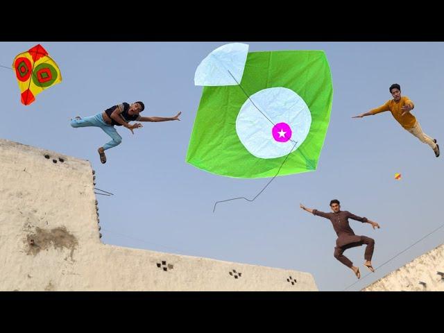 Kite Flying & Cutting Gudda Catch Win 2000 Rupees Umar