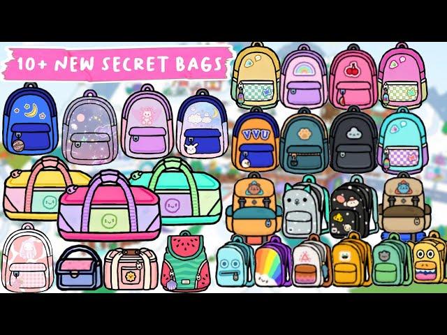 Toca Life World : WHERE TO FIND TOP 10+ NEW SECRET BAGS | TOCA BOCA UPDATE