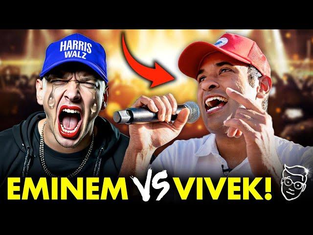 Vivek BREAKS Eminem! Destroys Rapper For Endorsing Kamala and Dick Cheney: 'The Real Slim Shady!?'