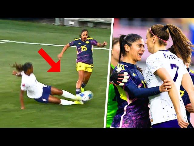 USWNT vs Colombia Got NAUGHTY!