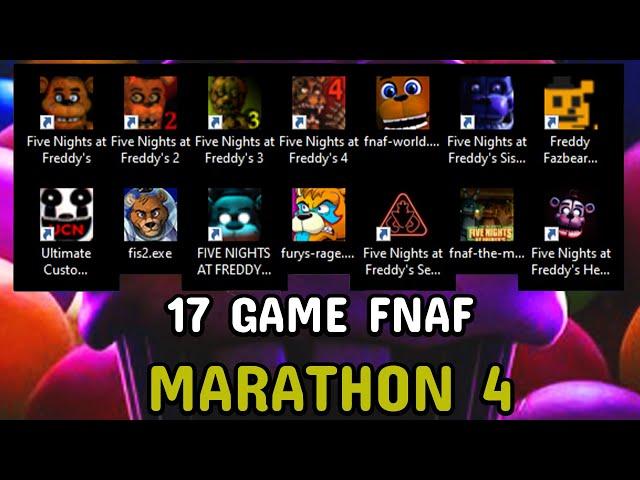 ALL FNAF GAMES MARATHON 4 VOD