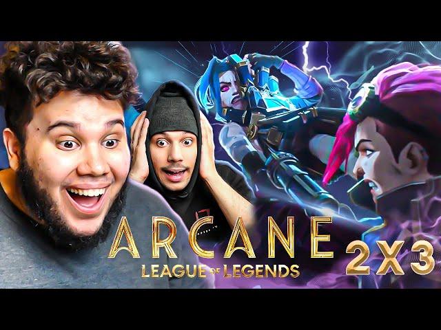 Arcane Season 2 Episode 3 REACTION | Can Vi Kill Jinx !?