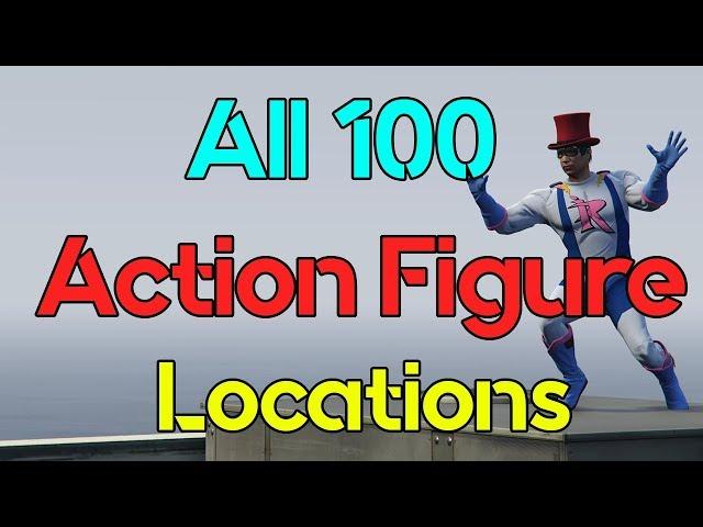 All 100 Action Figure Locations in GTA Online