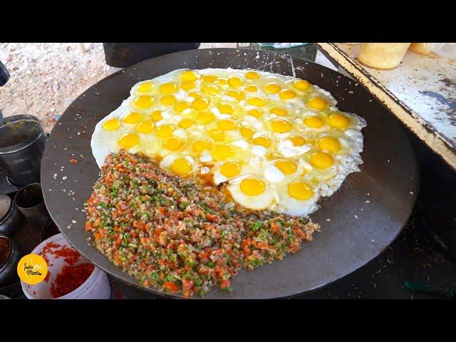 51 Eggs Biggest Cola Tawa Pulao Rs. 30/- Only l ऐसा पुलाव अपने कहीं नहीं देखा होगा l Vadodara Food