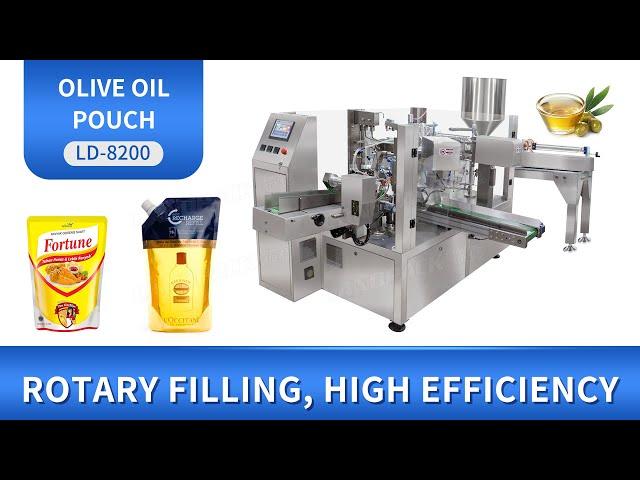 Automatic Shampoo Rotary Doypack Packing Machine Premade Pouch Filling And Sealling Machine