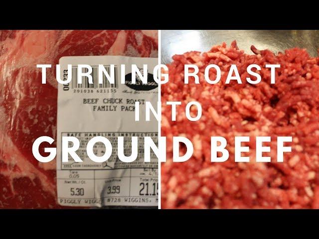 Roast ~~ Ground Beef