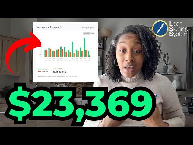 "I made $23,000 part-time & the year isn't even over" | Loan Signing System Review (Florida Notary)