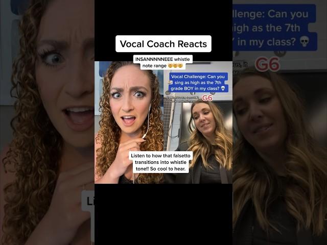 Vocal Coach Reacts- UNBELIEVABLE Whistle Notes!!