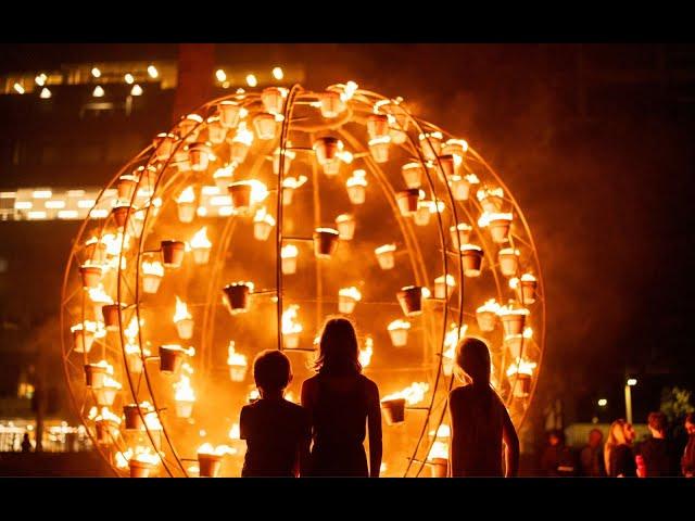 Fire Art Activation by Carabosse