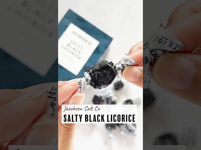 Salty Black Licorice - Jacobsen Salt Co. - Mitzie Mee Shop