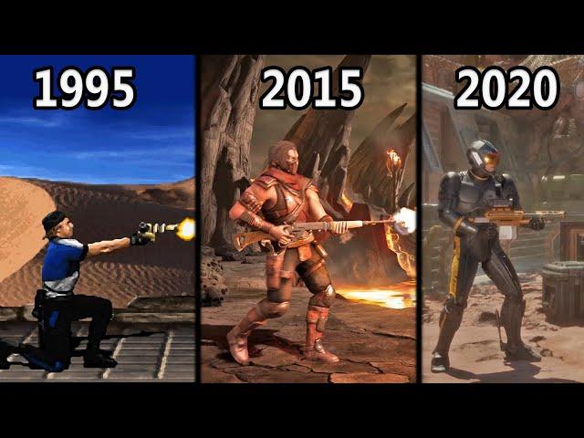 Evolution of Guns in Mortal Kombat