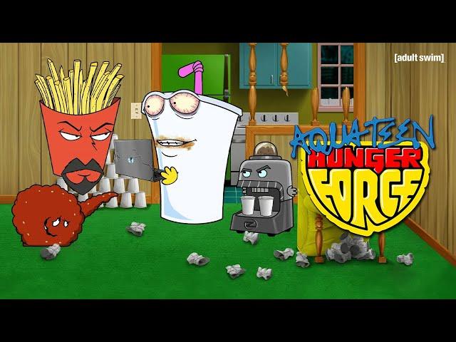 Aqua Teen Hunger Force Season 12 | A Robot Writes A Screenplay | Adult Swim UK 