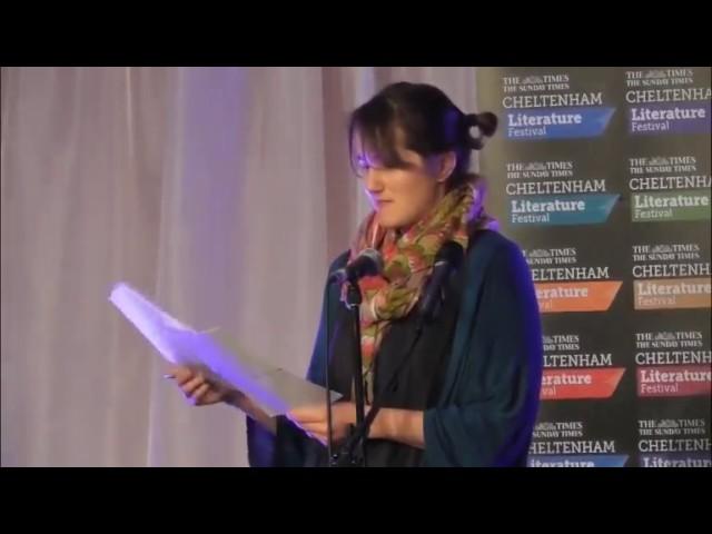 Author Mel Golding reads 'A Small Change' for Stroud Short Stories at Cheltenham LitFest