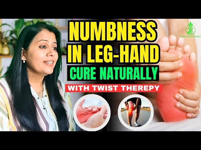 Numbness in legs and hands | Acupressure twist Therapy | Yoga Shakti