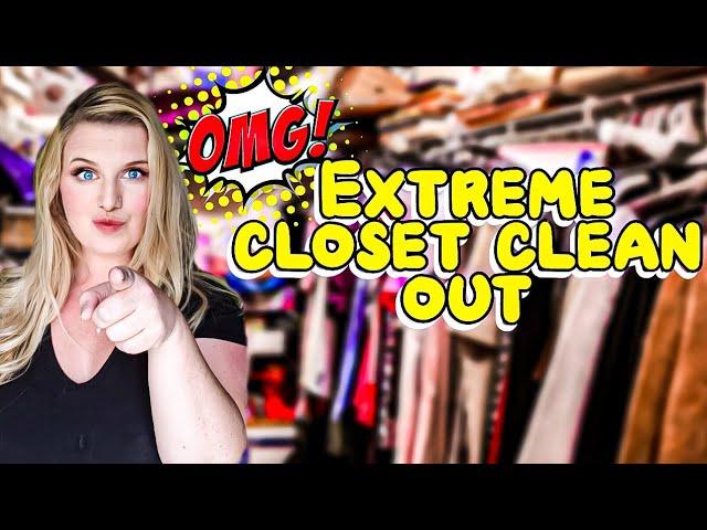 HOARDERS! EXTREME CLOSET CLEAN OUT! CLEANING, DECLUTTERING AND ORGANIZING! LIVING WITH CAMBRIEA