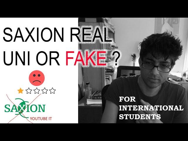 Why saxion hogeschool is not a real university in Netherlands