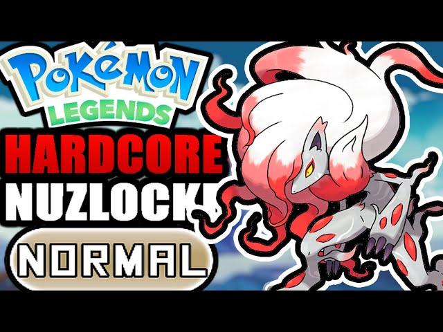 Pokémon Legends: Arceus Hardcore Nuzlocke - Normal Type Pokémon Only! (No items, No overleveling)