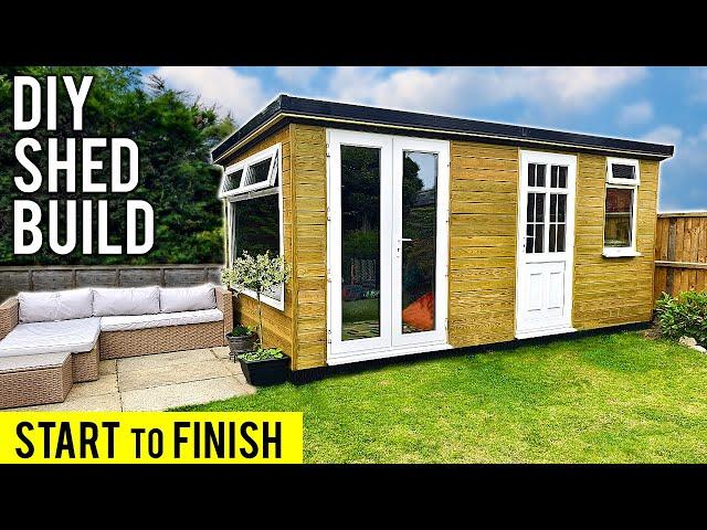 Building A Shed From Scratch