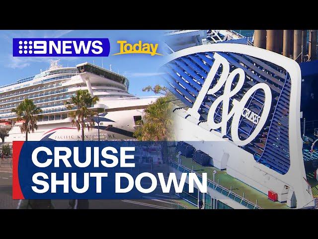 Australian Cruise liner P&O to shut down in 2025 | 9 News Australia