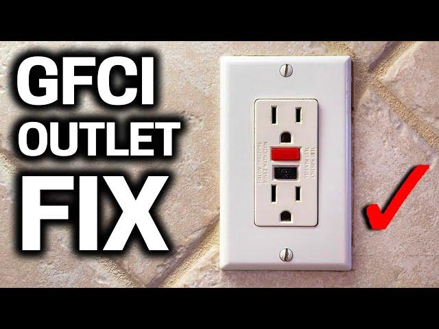 How to Replace a GFCI Outlet - Not Working?