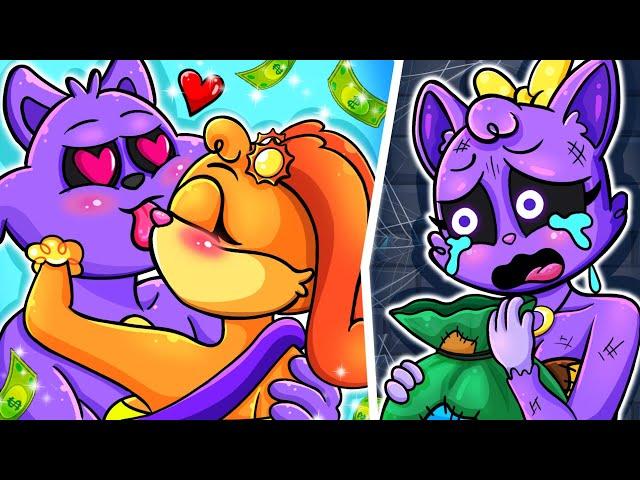 Catnap Boy Fall In Love with RICH Dogday Girl?! - Catnap Girl is So Sad | Poppy Playtime 4 Animation