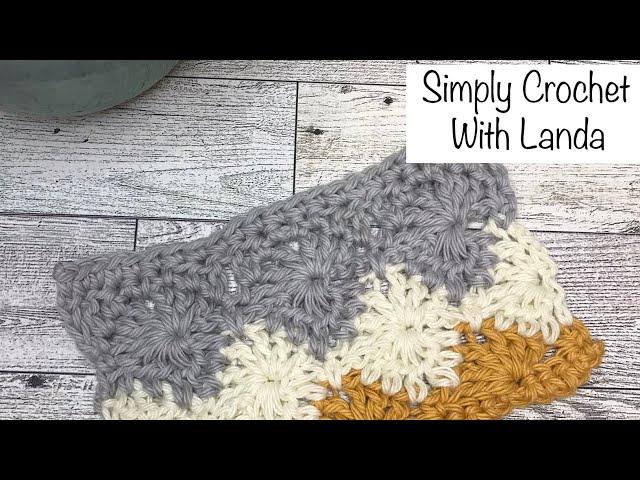 How To Crochet Harlequin Stitch | Blankets, Shawls, Sweaters etc